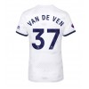 Tottenham Hotspur Micky van de Ven #37 Hjemmedrakt Kvinner 2023-24 Kortermet